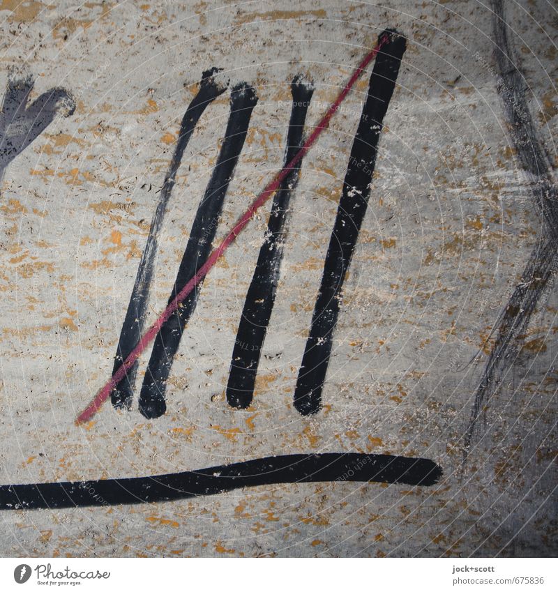 5 tally marks Subculture Marble Line Simple Interest Concentrate Planning Meaning Street art Minimalistic Detail Silhouette Counting strokes quantity tallying