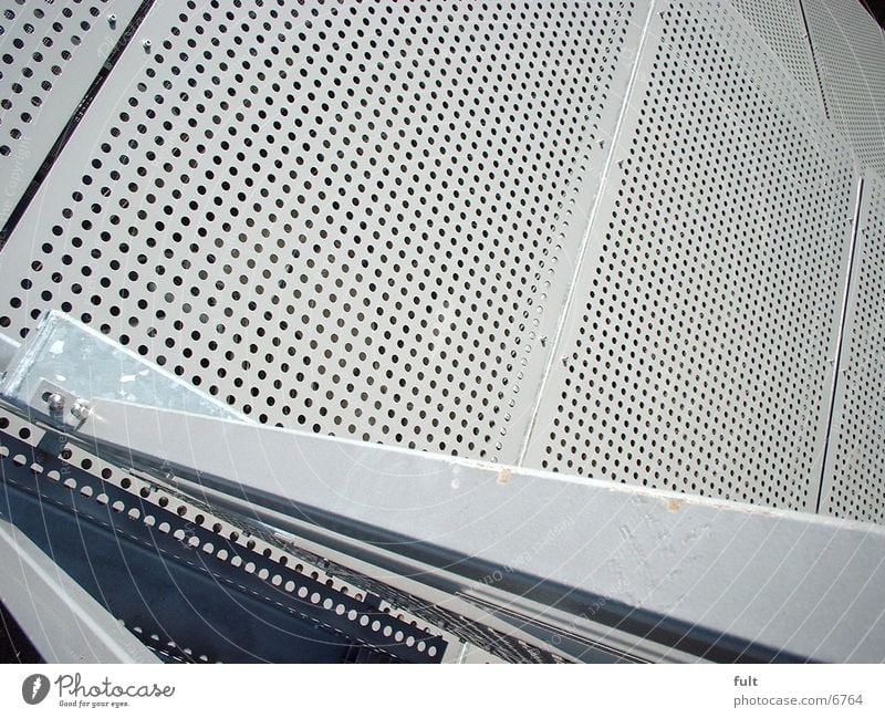 facade cladding Cladding Facade Pallid Plate with holes Architecture Mask Metal Handrail