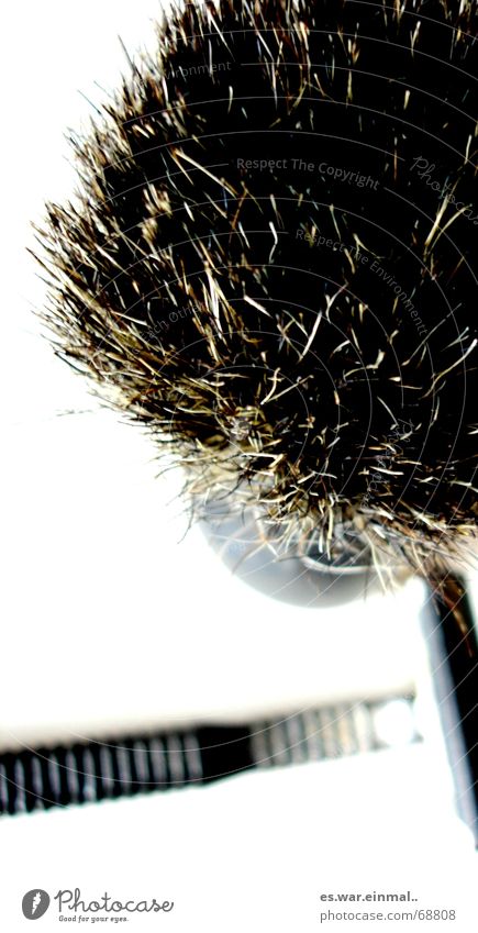 You sting like a hedgehog. Personal hygiene Hair and hairstyles Skin Work and employment Masculine Man Adults Facial hair Designer stubble Razor blade Hedgehog