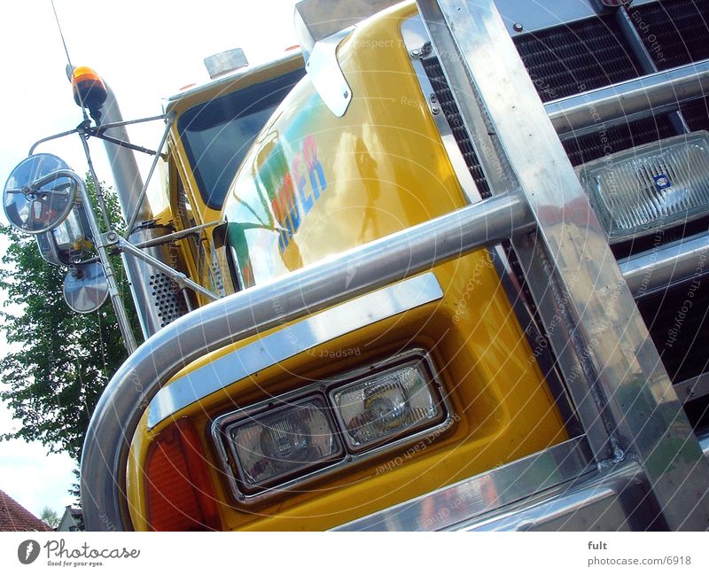 truck Truck Yellow Transport