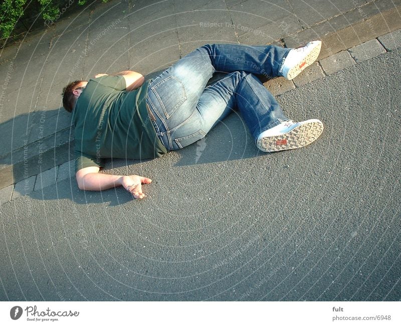 casualities Man Sudden fall Accident Impaired consciousness