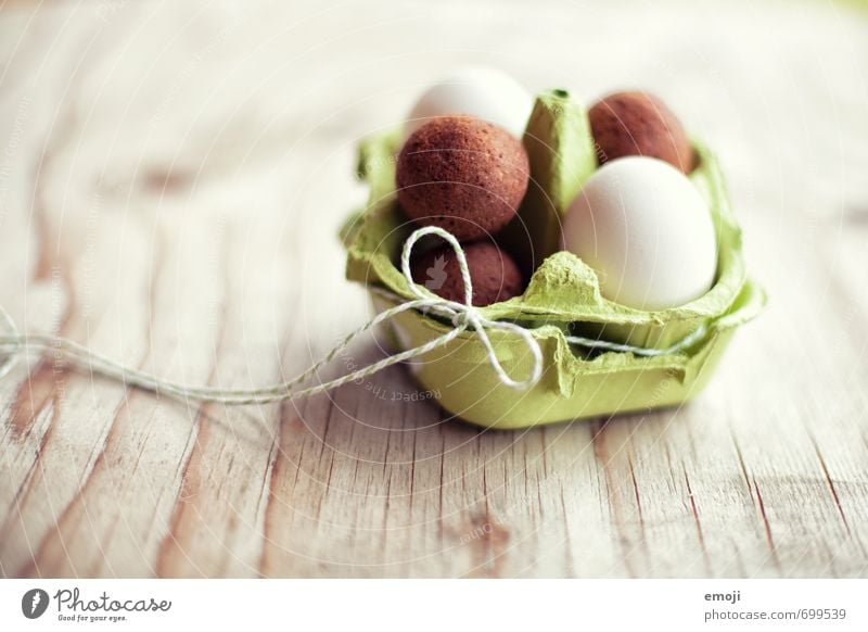 Wrong eggs Food Cake Egg Eggs cardboard Nutrition Picnic Organic produce Finger food Delicious Sweet Easter Easter egg nest Colour photo Interior shot Close-up