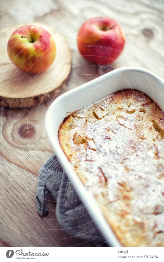 Apple pancake from the oven Cake Dessert Candy Nutrition Buffet Brunch Slow food Delicious Sweet Colour photo Interior shot Deserted Day Shallow depth of field