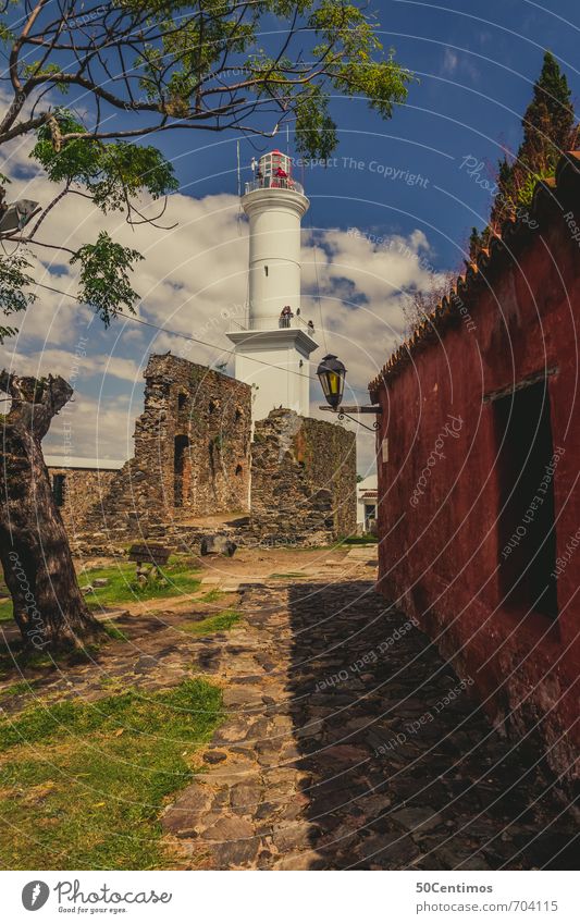 Lighthouse in the old town of Colonia, Uruguay Lifestyle Vacation & Travel Tourism Trip Adventure Far-off places Freedom Sightseeing City trip Cruise Summer