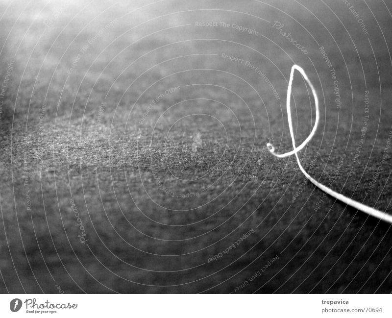 small line Gray Paper Stripe Curl Snail Caresses Slowly Thin Loneliness white line Black & white photo abstract Contrast crooked line Irritation