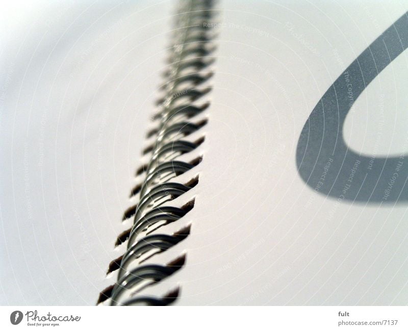 bond Paper Book Block Macro (Extreme close-up) Connection Metal depth blur