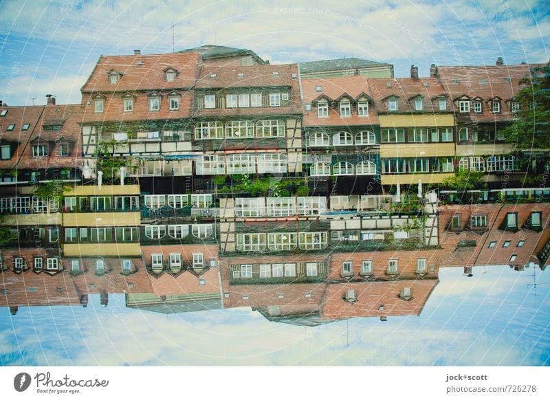 Life in the river Sightseeing World heritage Bamberg Old town Half-timbered house Half-timbered facade Exceptional Fantastic Historic Above Agreed Innovative
