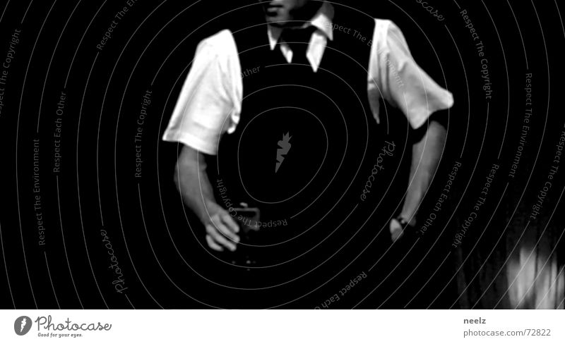 Server_01 Waiter Restaurant Action Services Hand Shirt White Black & white photo Contrast Looking Proffer Glass Arm