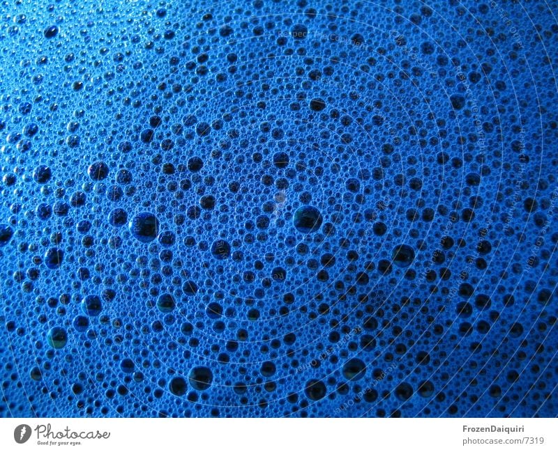 Carpet dyeing #1 Black Macro (Extreme close-up) Foam Pattern Close-up Blue Blow Bubble scum small blister vesicles