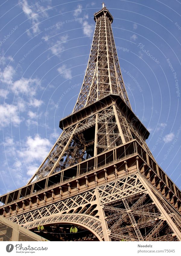One Day In Paris Vacation & Travel Eiffel Tower France Summer Steel Sky Tall