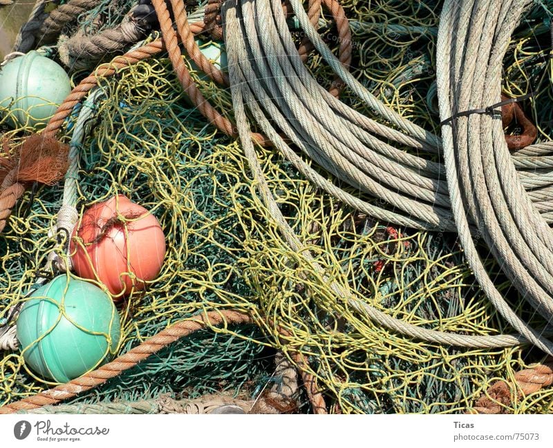 fischertechnik Port Fisherman Pontoon Green Red Yellow Gray Still Life Composing Rope Muddled Relationship Chaos Harbour Net nice Network cable Fishing (Angle)