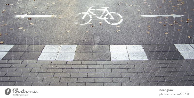 bicycle escape routes Bicycle Dark Autumn Lanes & trails Arrow Floor covering Sign Signage