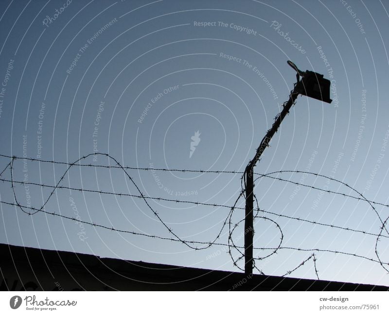happy free friends? Barricade Tension wire Fence East Wall (barrier) Light Wire Barbed wire Barrier Captured Germany Floodlight Border GDR Soviet zone