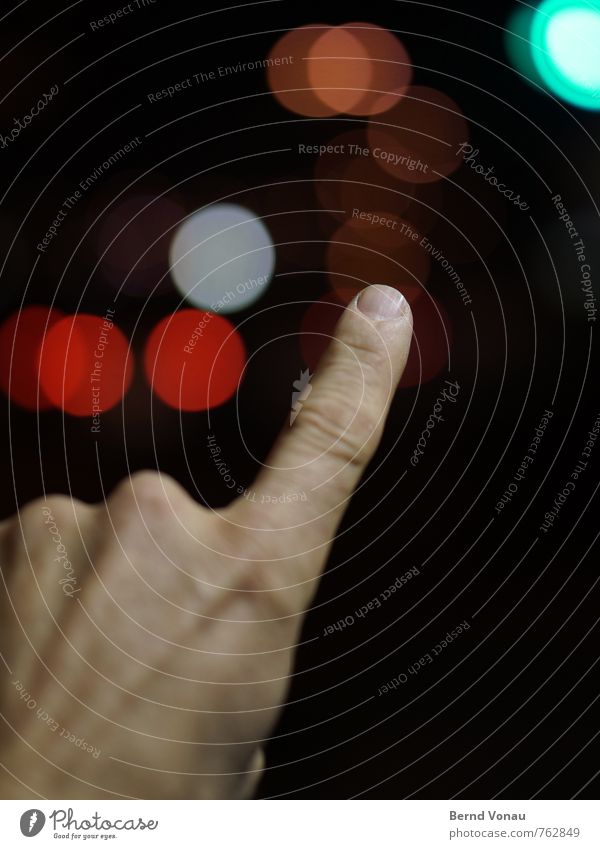 CITY-GUI-DE Masculine Man Adults Fingers 1 Human being 30 - 45 years Blue Orange Red Black Indicate Forefinger Ring Circular Buttons Touchpad Computer user