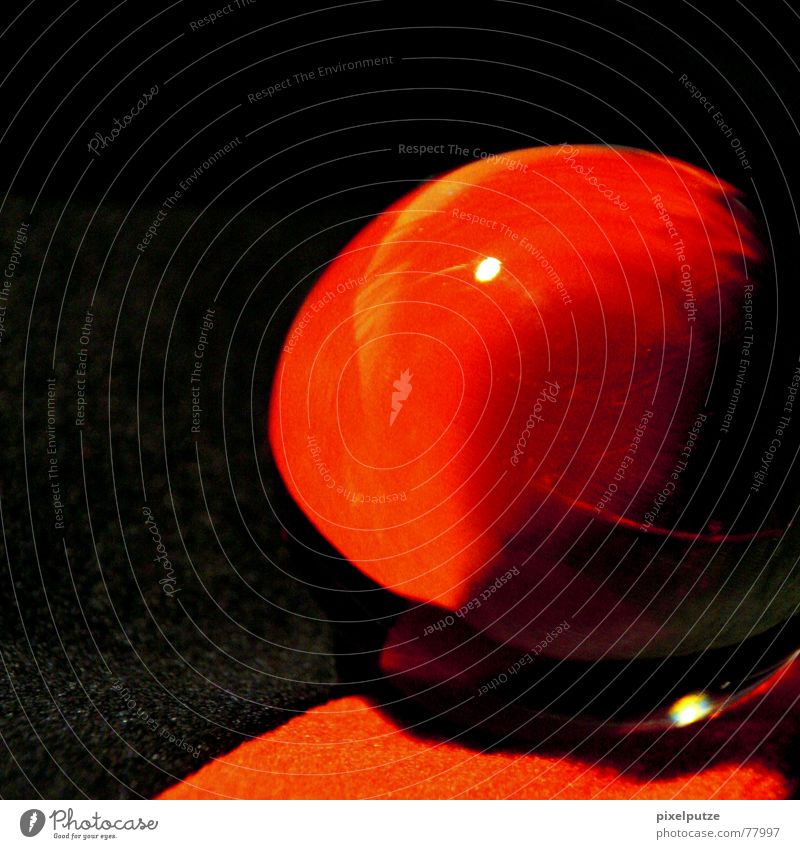 leguksalg Red Glass ball Progress Black Dark Speed control Square Round Experimental Life Vessel Reflection Light Cloth Sphere pixel cleaning Blood