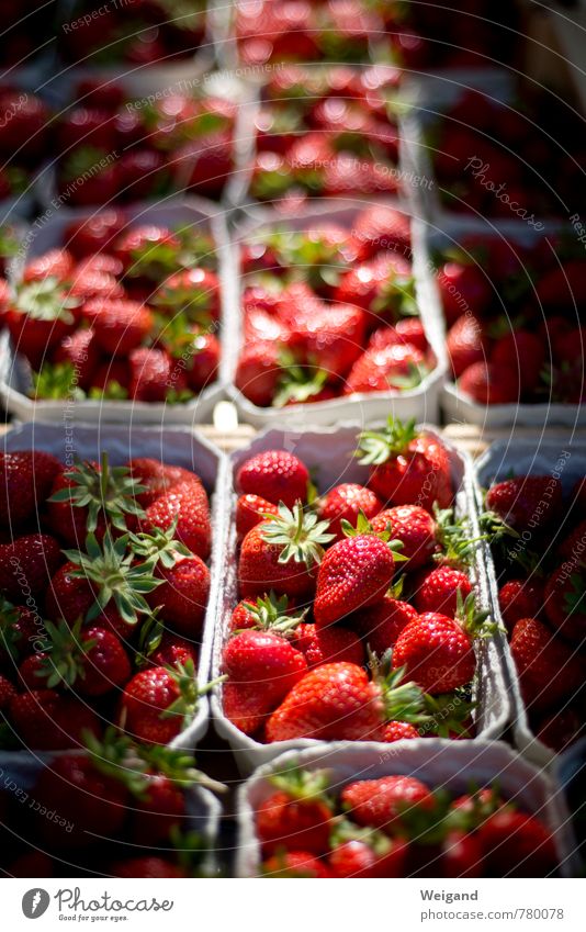 strawberry fields forever Food Fruit Fragrance Shopping Eating Red Strawberry Markets Organic produce Delicious Fruit ice cream Yoghurt Colour photo