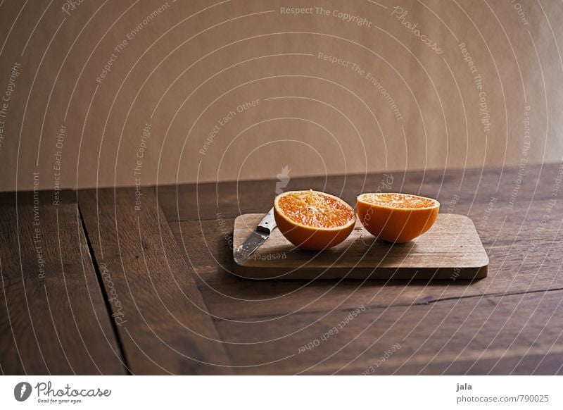 orange Food Fruit Orange Nutrition Eating Organic produce Vegetarian diet Knives Chopping board Healthy Eating Fresh Delicious Natural Wooden table Appetite