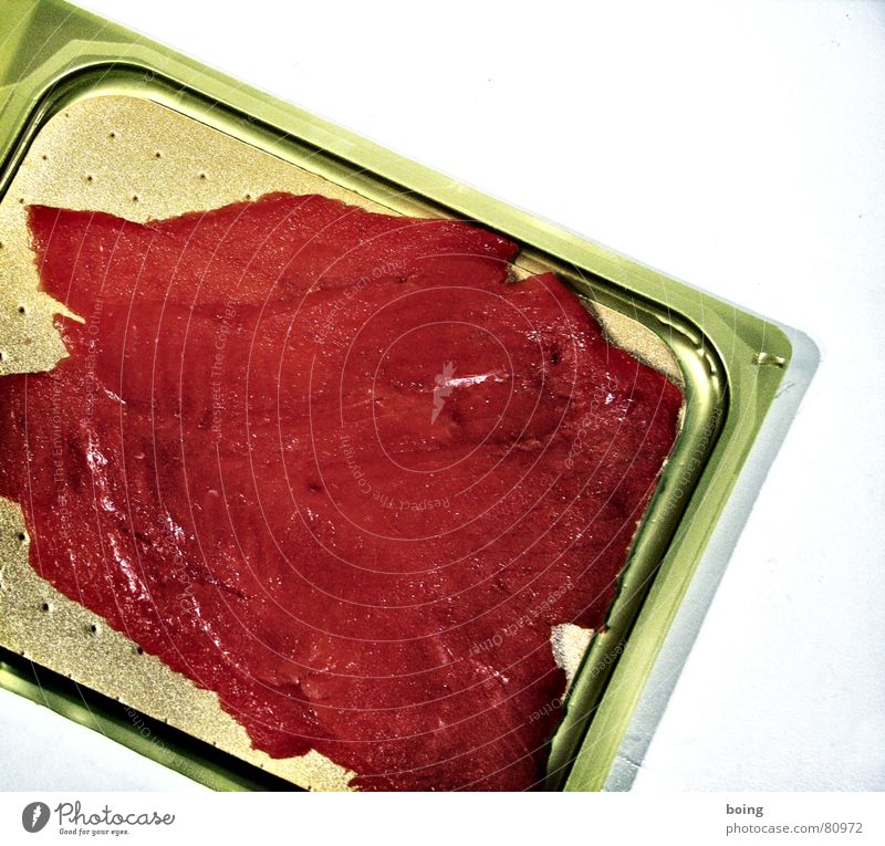 the smart Lola Fish Salmon Smoked salmon farmed salmon organic salmon aquaculture Packaging material Open Slice Food photograph Neutral Background