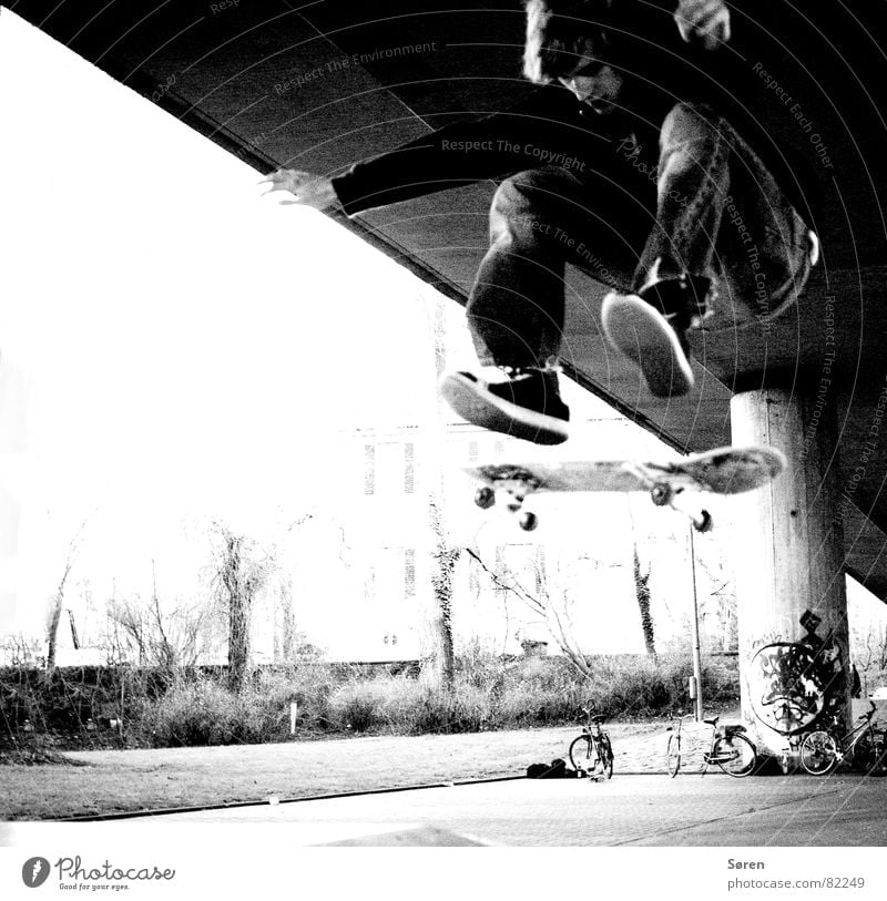 Skater stars #2 Skateboarding Kickflip Heelflip Salto Trick Stunt Jump Footwear Hop Leisure and hobbies Youth (Young adults) Hardcore Halfpipe