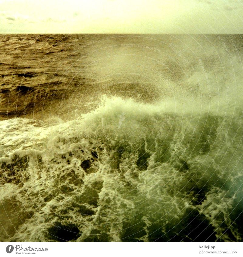 seasick Crest of the wave Lake Waves Ocean Break water Atlantic Ocean Steamer Surface of water Navigation Water level seasickness vomit Baltic Sea North Sea
