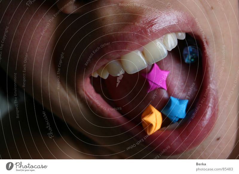 euphoria Lips Grinning Joy Scream Origami Tongue pills Mouth laugh shout yelling Teeth