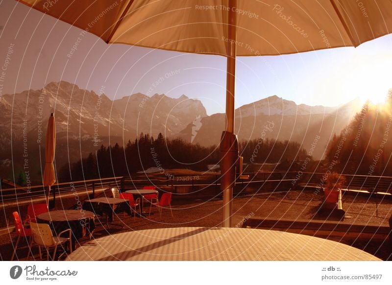&lt;font color="#ffff00"&gt;-==- proudly presents Sunshade Table Hotel Winter Gastronomy Guesthouse terrace Mountain Retirement