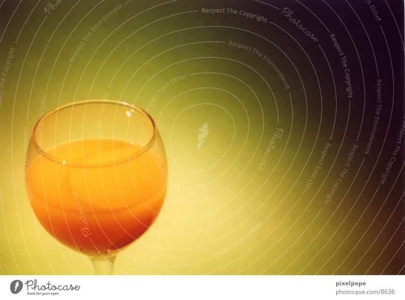 O-Juice Orange juice Green Wine glass Juice glass Photographic technology Glass