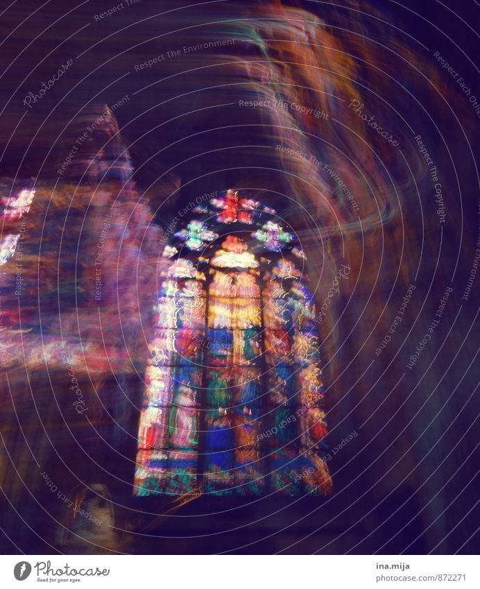 mystical event Culture Church Dome Architecture Window Glass Exceptional Dark Fantastic Creepy Historic Goodness Hope Belief Dream Sadness Concern Death Fear