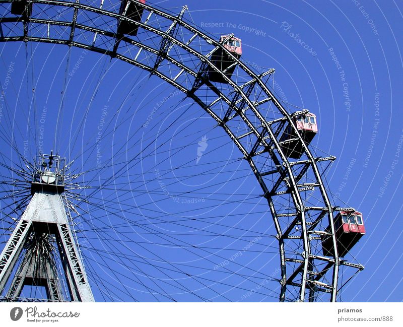 Ferris wheel Vienna Steel Vantage point Movement