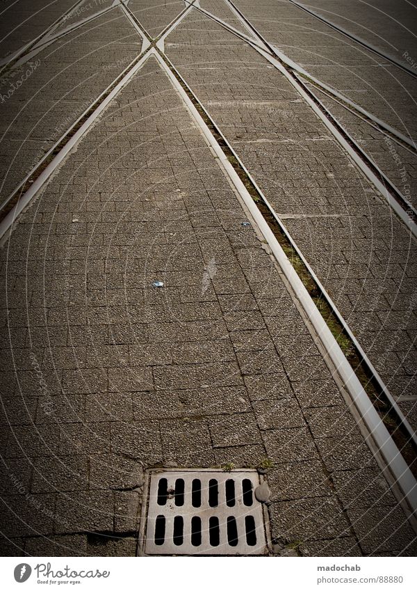 7SEVENHUNDRED5FIFTY0 Town Asphalt Gray Under Pedestrian Transport Gloomy Pattern Background picture Structures and shapes Square Graphic White Highway Style