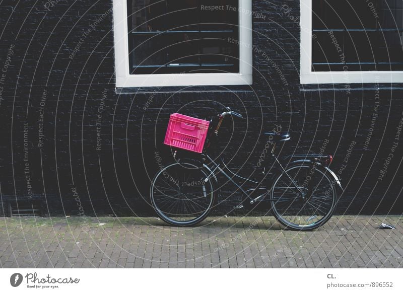 Amsterdam House (Residential Structure) Wall (barrier) Wall (building) Window Transport Means of transport Traffic infrastructure Road traffic Cycling Street