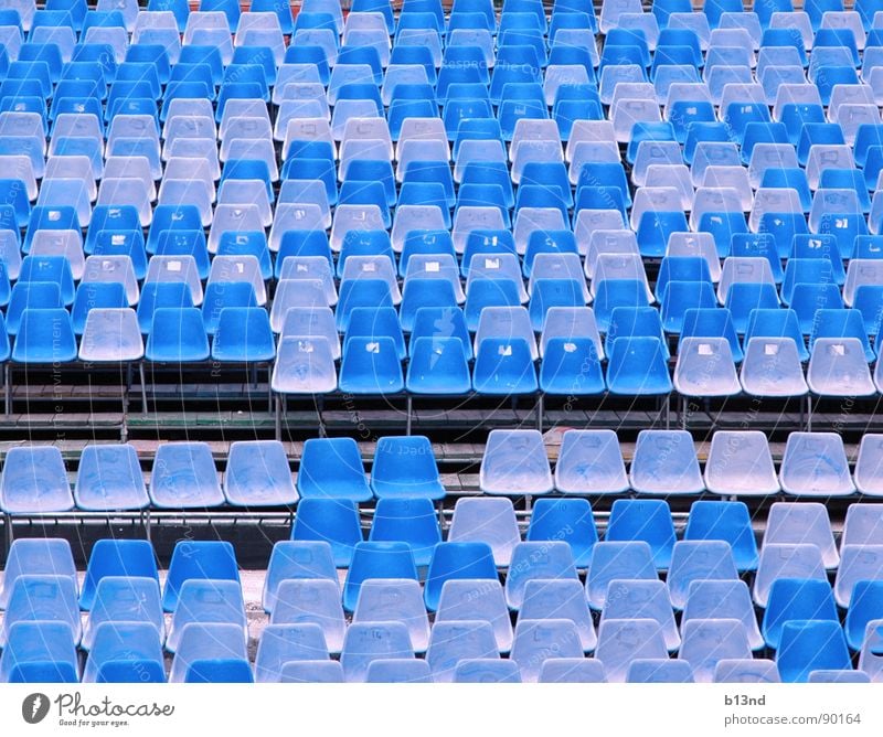 usher wanted Sky blue Light blue Blue Blue tone Places Seating Row of seats Block Chair Bleached Stage Shows Culture Open-air theater Outdoor festival Concert