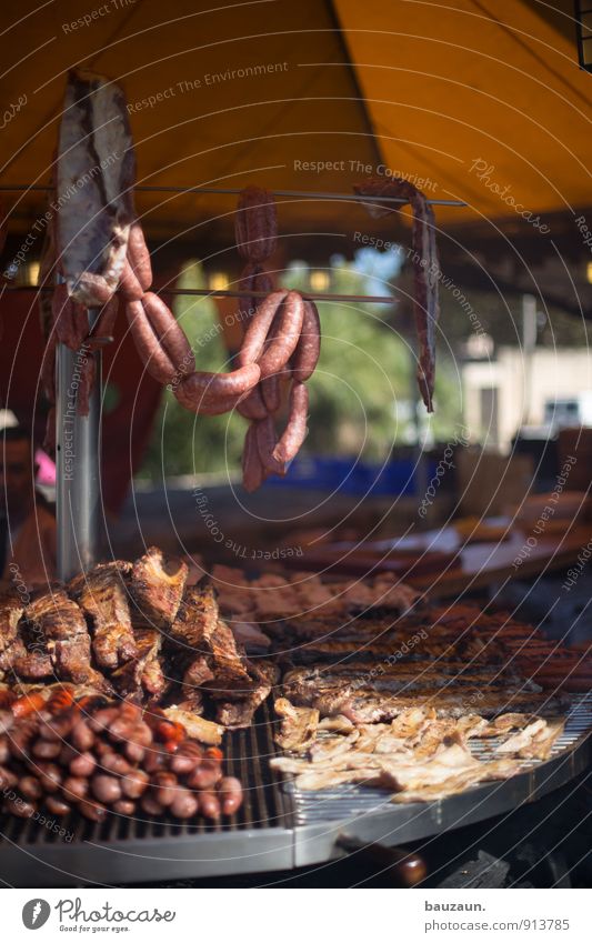 you sausage. Food Meat Fish Seafood Nutrition Eating Buffet Brunch Barbecue (event) Feasts & Celebrations Fairs & Carnivals Village Small Town Places