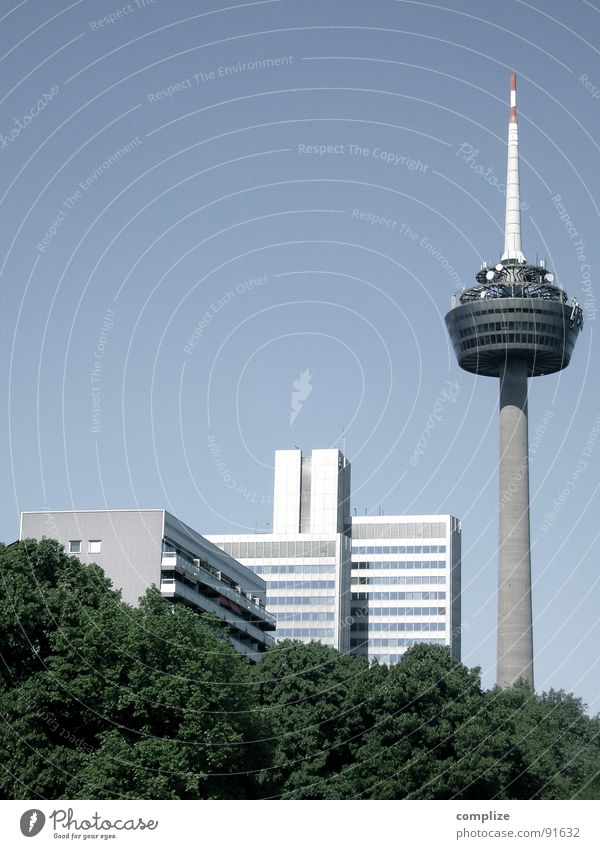 colonia Colonius - television tower Cologne High-rise Telecommunications Town Vantage point North Rhine-Westphalia Tower Flat (apartment) Television tower