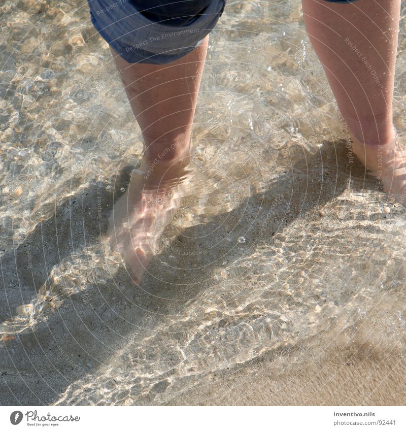 dos pies en el mar Ocean Spain Lake Beach Bathroom Refrigeration Cooling To go for a walk Going Wet Waves South Mediterranean Summer Feet Water Salt Sand