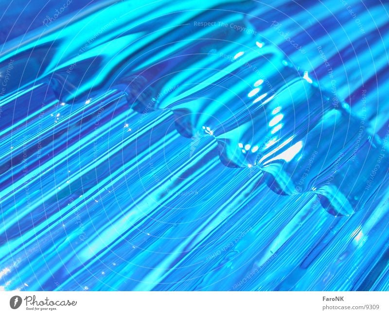 gel Gel Fluid Furrow Macro (Extreme close-up) Close-up Blue Glass Colour