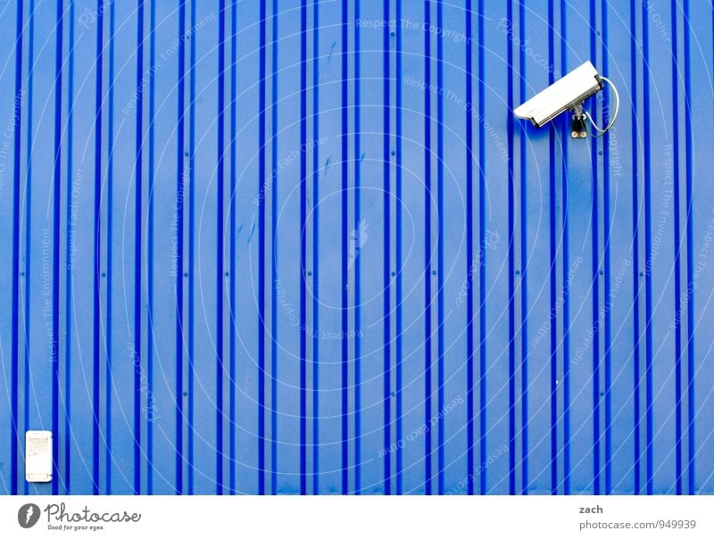 from the right Video camera Technology Advancement Future High-tech Information Technology Town Industrial plant Wall (barrier) Wall (building) Facade Line
