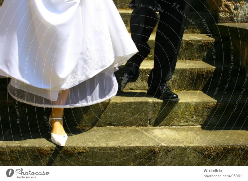Get to the buffet.... Wedding Bride Bride groom Matrimony Couple Connectedness Husband Wife Together Harmonious Footwear Under Family & Relations Wedding band