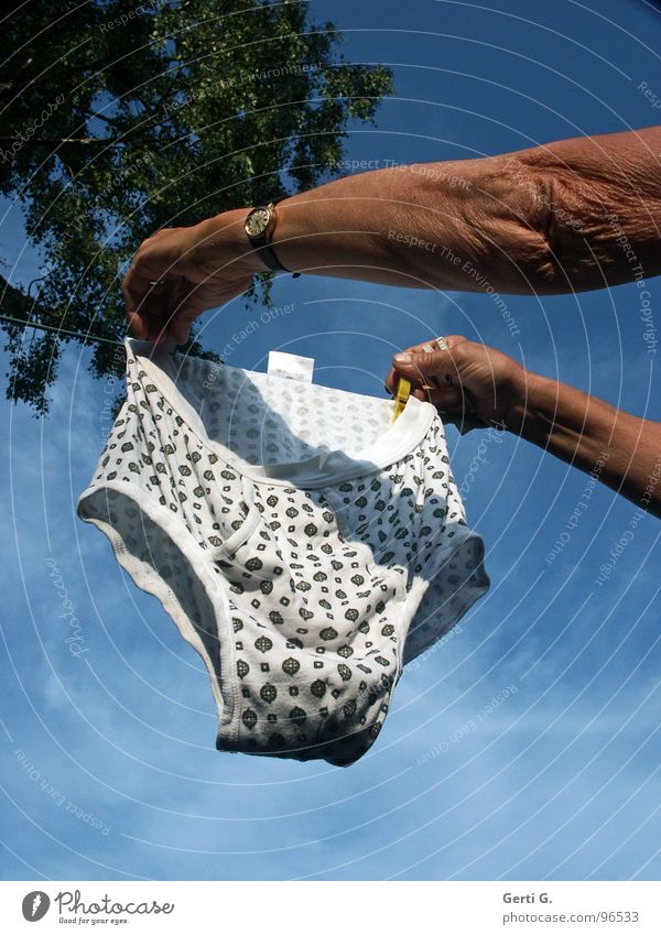 tornado Passion killers Underwear Underpants Intervention Sky blue Clothesline Bushes Hand Hang up Clothes peg Holder Dry Dangle Laundry Clothing Pattern