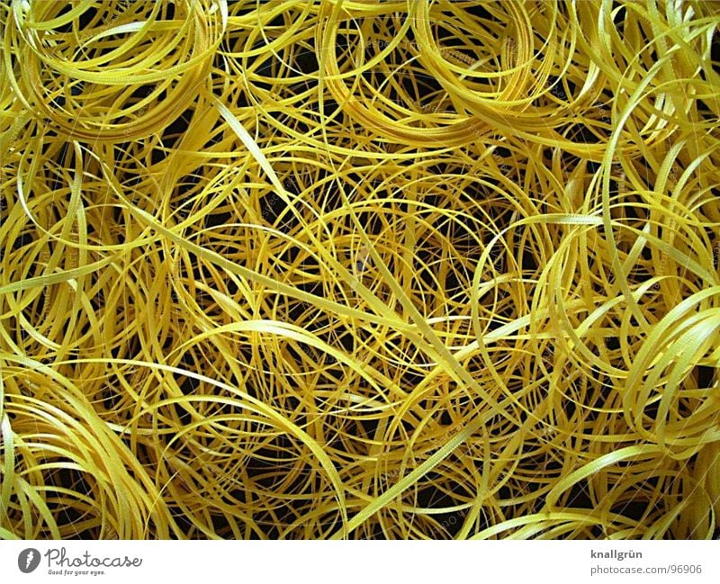 material for one's work Yellow Muddled Work and employment Circle Box up Rolled up Curl Art Arts and crafts  Leisure and hobbies Decoration String 100 meters