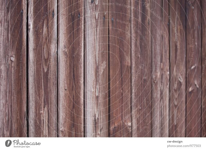 all slats on the fence Wall (barrier) Wall (building) Facade Wood Old Sustainability Natural Retro Gloomy Town Brown Gray Idea Creativity Symmetry Wood strip