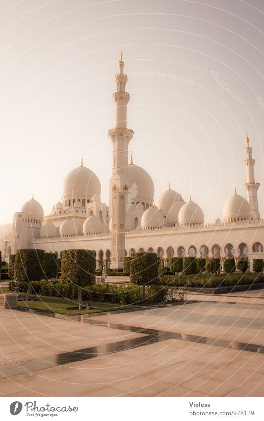 Abu Dhabi III Capital city Manmade structures Building Architecture Tourist Attraction Landmark Monument Exceptional Famousness Fantastic Sheikh Zayid Mosque