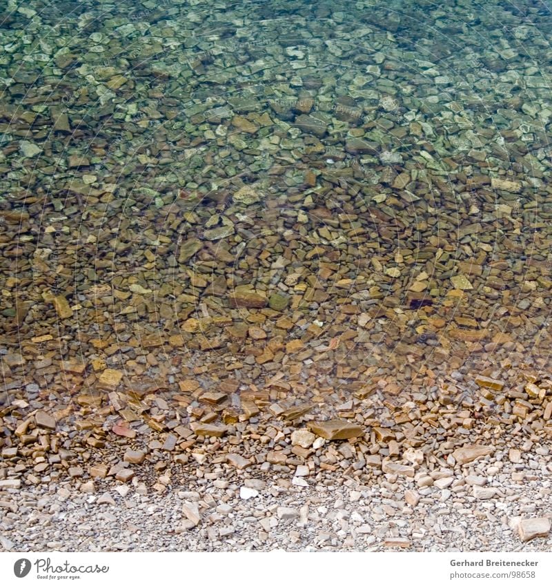 shallow square Beach Ocean Progress Stone Water Clarity Banal Gravel
