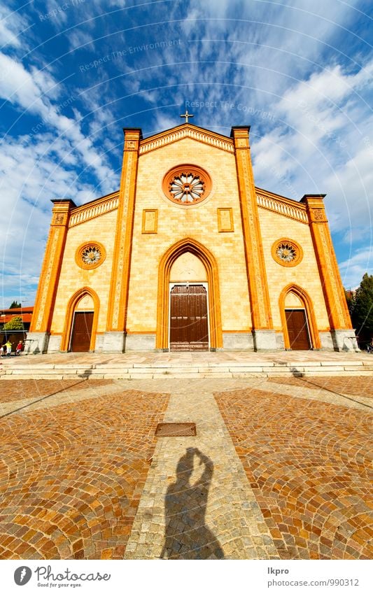 church in the villa cortese closed brick tower Vacation & Travel Tourism House (Residential Structure) Architecture Culture Plant Sky Summer Beautiful weather