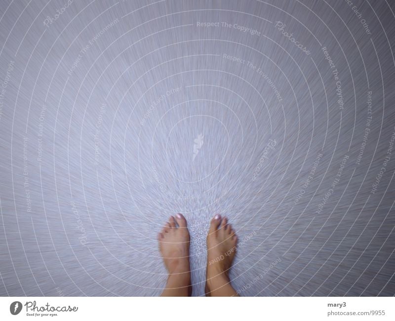 stand Floor covering Calm Human being Feet Concentrate Movement Barefoot