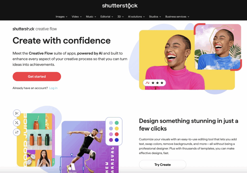 shutterstock creative flow